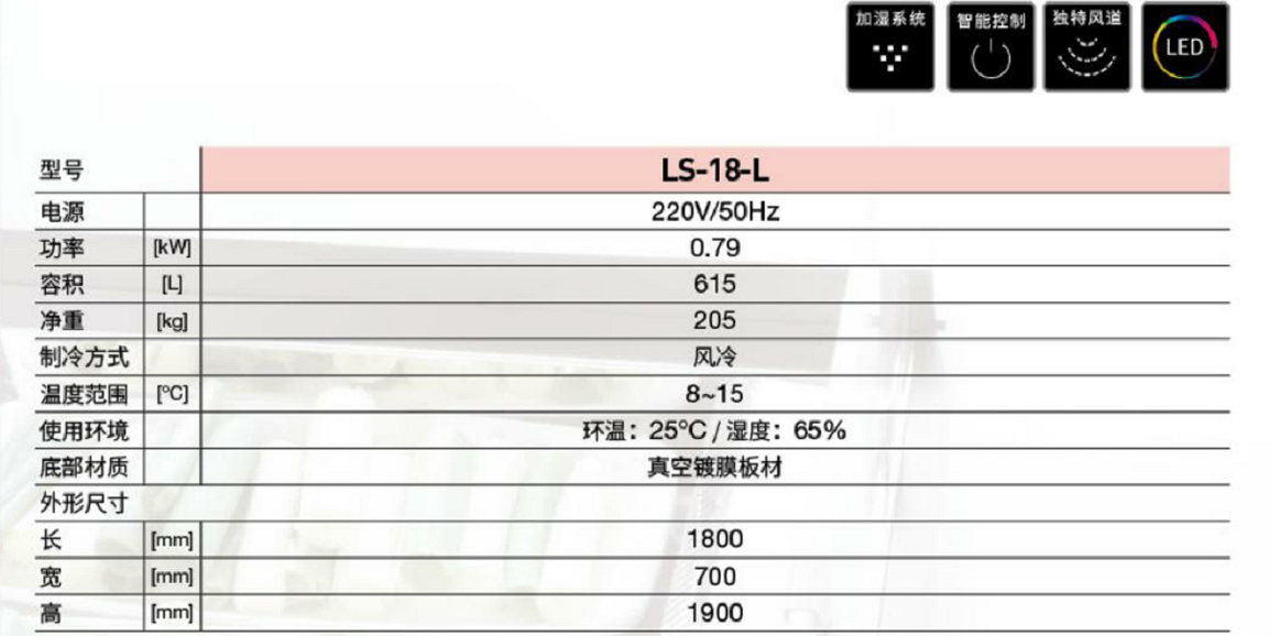 美款涼菜柜(圖1)